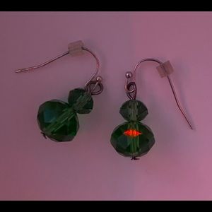 Green Earrings